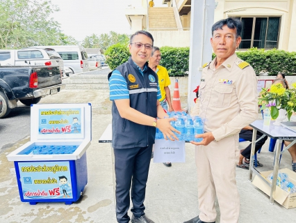ไฟล์แนบ กปภ.สาขาตะกั่วป่า สนับสนุนน้ำดื่มบรรจุขวดตราสัญลักษณ์ กปภ. ให้กับสำนักงานเกษตรจังหวัดพังงา  ภายใต้โครงการกปภ.ปันน้ำใจ (PWA Care)
