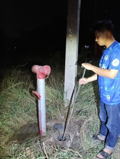 ไฟล์แนบ กปภ.สาขาท่ามะกาลงพื้นที่ ทำ Step Test ค้นหาท่อแตกรั่ว