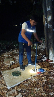 ไฟล์แนบ กปภ.สาขารังสิต(พ) ดำเนินโครงการ Step Test (หาจุดแตกรั่วในเส้นท่อ) บริเวณตำบลหลักหก อำเภอเมืองปทุมธานี จังหวัดปทุมธานี