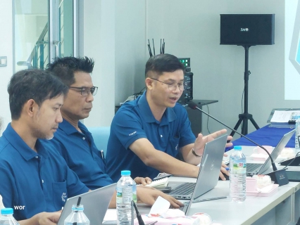 ไฟล์แนบ กปภ.สาขารังสิต(พ) ติดตามผลและประชุมหารือในการประชาสัมพันธ์หยุดจ่ายน้ำการหยุดจ่ายน้ำ เพื่อดำเนินการถอดรื้อและติดตั้งเครื่องดักขยะตะแกรงละเอียด Band Screen