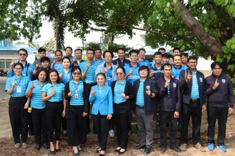 ไฟล์แนบ กปภ.สาขามหาสารคาม จัดพิธีทำบุญถวายเพลพระ เพื่อความเป็นสิริมงคล สร้างขวัญกำลังใจ ในการปฏิบัติงาน 