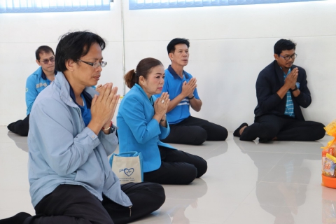 ไฟล์แนบ กปภ.สาขามหาสารคาม จัดพิธีทำบุญถวายเพลพระ เพื่อความเป็นสิริมงคล สร้างขวัญกำลังใจ ในการปฏิบัติงาน 