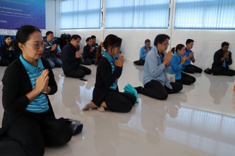 ไฟล์แนบ กปภ.สาขามหาสารคาม จัดพิธีทำบุญถวายเพลพระ เพื่อความเป็นสิริมงคล สร้างขวัญกำลังใจ ในการปฏิบัติงาน 