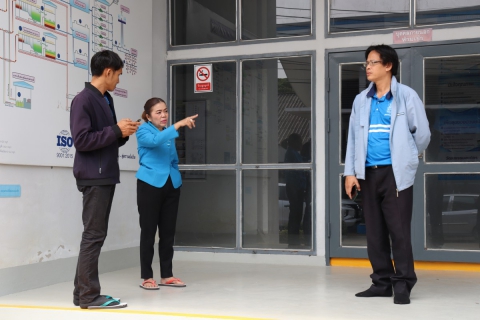 ไฟล์แนบ กปภ.สาขามหาสารคาม เตรียมความพร้อมโครงการโรงกรองน้ำสะอาด