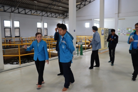 ไฟล์แนบ กปภ.สาขามหาสารคาม เตรียมความพร้อมโครงการโรงกรองน้ำสะอาด
