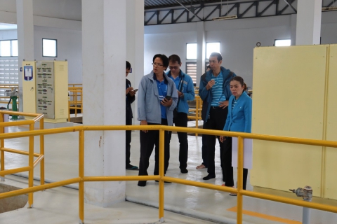 ไฟล์แนบ กปภ.สาขามหาสารคาม เตรียมความพร้อมโครงการโรงกรองน้ำสะอาด