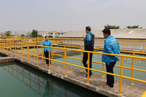 ไฟล์แนบ กปภ.สาขามหาสารคาม เตรียมความพร้อมโครงการโรงกรองน้ำสะอาด