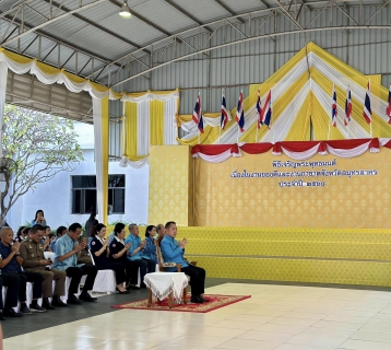 ไฟล์แนบ กปภ.สาขาสมุทรสาคร (พ) เข้าร่วมพิธีเจริญพระพุทธมนต์ และพิธีเปิดงานของดีและงานกาชาดจังหวัดสมุทรสาคร ประจำปี 2568