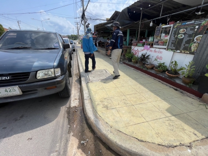 ไฟล์แนบ ปภ.สาขาบางสะพาน ร่วมค้นหาท่อแตก/ท่อรั่ว  บริเวณสถานีจ่ายน้ำช้างแรก และสถานีจ่ายน้ำทับสะแก