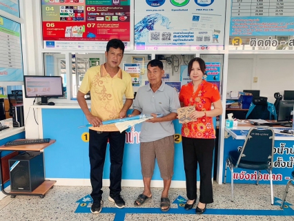 ไฟล์แนบ การประปาส่วนภูมิภาคสาขาไชยา จัดกิจกรรมแจกของที่ระลึกให้แก่ลูกค้าที่มาชำระค่าติดตั้งมิเตอร์ประปาใหม่ ณ สำนักงาน กปภ.สาขาไชยา ประจำปี 2568