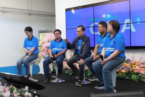 ไฟล์แนบ ผู้ว่าการ กปภ. ประกาศนโยบายผ่านกิจกรรม Town Hall Meeting STRIVER สไตล์ บาย พี่หมง "กปภ. ต้องมาก่อน" ณ กปภ.เขต 1