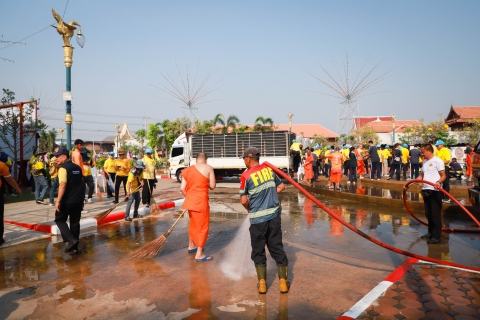 ไฟล์แนบ กปภ.สาขากำแพงเพชร ร่วมกิจกรรม Big Cleaning Day เพื่อเตรียมความพร้อมการจัดงานพิธีบำเพ็ญกุศลออกเมรุพระราชทานเพลิงศพ พระเทพวชิรเมธี (วีระ วรปญฺโญ) ฯ