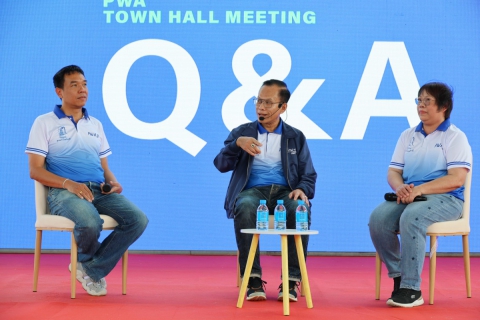 ไฟล์แนบ กปภ.ข.3 จัดกิจกรรม Town Hall Meeting ประจำปี 2568 STRIVER สไตส์ บาย พี่หมง กปภ. ต้องมาก่อน