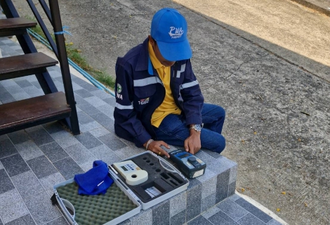 ไฟล์แนบ กปภ.สาขาภูเก็ต นำทีมลงพื้นที่ บริเวณหมู่บ้านอ่าวยน - เขาขาด หมู่ 8 ตำบลวิชิต อำเภอเมือง จังหวัดภูเก็ต เพื่อดำเนินการตรวจสอบคุณภาพน้ำ