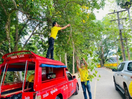 ไฟล์แนบ การประปาส่วนภูมิภาคสาขากระบี่ ร่วมกันดำเนินกิจกรรมจิดอาสาบำเพ็ญสาธารณประโยชน์ เนื่องในวันข้าราชการพลเรือน พ.ศ.2568