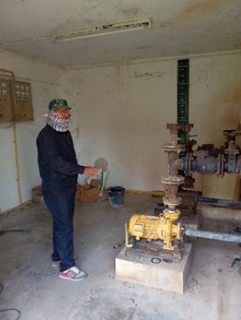 ไฟล์แนบ กปภ.ข.6  ลงพื้นที่ตรวจสอบระบบจำหน่ายและน้ำสูญเสีย พื้นที่ให้บริการ กปภ.สาขาบ้านไผ่