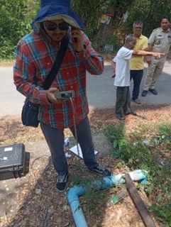 ไฟล์แนบ กปภ.ข.6  ลงพื้นที่ตรวจสอบระบบจำหน่ายและน้ำสูญเสีย พื้นที่ให้บริการ กปภ.สาขาบ้านไผ่