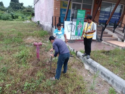 ไฟล์แนบ การประปาส่วนภูมิภาคสาขาอ่าวลึก ลงพื้นที่ออกสำรวจค้นหาท่อแตก  รั่ว