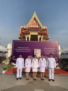 ไฟล์แนบ กปภ.ข.1 ร่วมพิธีเจริญพระพุทธมนต์และทำบุญตักบาตร ถวายพระราชกุศลเฉลิมพระเกียรติสมเด็จพระกนิษฐาธิราชเจ้า กรมสมเด็จพระเทพรัตนราชสุดาฯ สยามบรมราชกุมารี เนื่องในวันคล้ายวันพระราชสมภพ 2 เมษายน 2568 และวันอนุรักษ์มรดกไทย