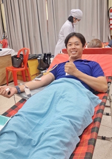 ไฟล์แนบ กปภ.สาขาปทุมธานี(พ) ร่วมบริจาคโลหิต เฉลิมพระเกียรติ สมเด็จพระกนิษฐาธิราชเจ้าฯ ณ เหล่ากาชาดจังหวัดปทุมธานี