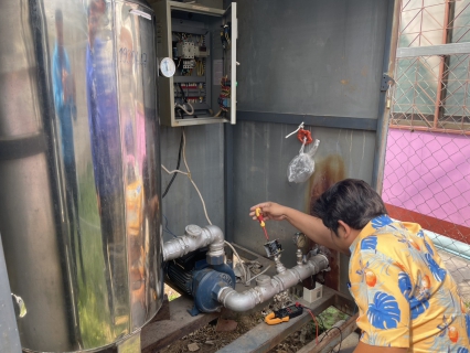 ไฟล์แนบ กรค.6 ลงพื้นที่ตรวจสอบแก้ไขตู้ควบคุมเครื่องสูบน้ำเพิ่มแรงดัน กปภ.สาขากุฉินารายณ์