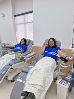 ไฟล์แนบ การประปาส่วนภูมิภาคสาขาทุ่งสง ร่วมบริจาคโลหิต ถวายเป็นพระราชกุศลแด่สมเด็จพระกนิษฐาธิราชเจ้า กรมสมเด็จพระเทพรัตนราชสุดา ฯ สยามบรมราชกุมารี