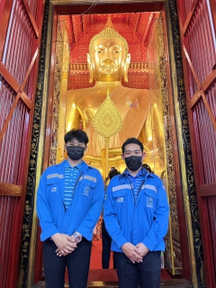 ไฟล์แนบ การประปาส่วนภูมิภาคสาขาพระนครศรีอยุธยาเข้าร่วมงานพิธีสมโภชพระพุทธไตรรัตนนายก (หลวงพ่อโต) ครบ 701 ปี และถวายพระพรชัยมงคลเนื่องในวันคล้ายวันพระราชสมภพ สมเด็จพระกนิษฐาธิราชเจ้า กรมสมเด็จพระเทพรัตนราชสุดาฯ สยามบรมราชกุมารี ณ พระวิหารหลวง วัดพนัญเชิง วรวิหาร จังหวัดพระนครศรีอยุธยา