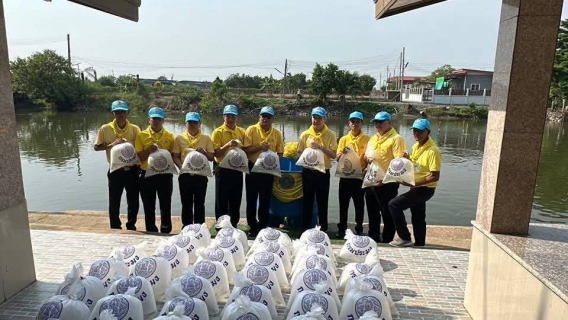 ไฟล์แนบ กปภ.สาขาธัญบุรี ร่วมกิจกรรมจิตอาสา "เราทำความดี ด้วยหัวใจ" เนื่องในโอกาสวันคล้ายวันพระราชสมภพ สมเด็จพระกนิษฐาธิราชเจ้า กรมสมเด็จพระเทพรัตนราชสุดาฯ สยามบรมราชกุมารี และวันอนุรักษ์มรดกไทย 2 เมษายน 2568