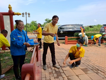 ไฟล์แนบ กปภ.สาขาพนัสนิคม จัดกิจกรรมจิตอาสาบำเพ็ญสาธารณประโยชน์เนื่องในวันข้าราชการพลเรือน พ.ศ. 2568 