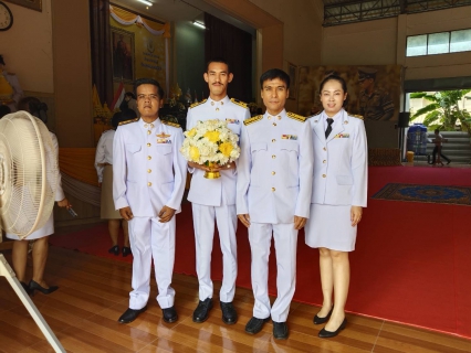ไฟล์แนบ กปภ.สาขาปราณบุรี ร่วมงานรัฐพิธีวันพระบาทสมเด็จพระพุทธยอดฟ้าจุฬาโลกมหาราช  และวันที่ระลึกมหาจักรีบรมราชวงศ์