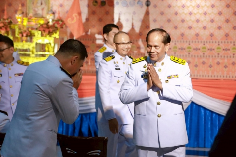 ไฟล์แนบ กปภ.สาขาประจวบคีรีขันธ์ ร่วมพิธีมอบแบบลายผ้าพระราชทาน "ผ้าลายสิริราชพัสตราภรณ์" ออกแบบโดย สมเด็จพระเจ้าลูกเธอ เจ้าฟ้าสิริวัณณวรี นารีรัตนราชกัญญา 