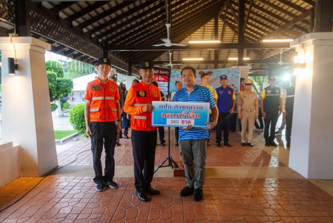 ไฟล์แนบ กปภ.สาขาตราดร่วมสนับสนุนน้ำดื่มตราสัญลักษณ์กปภ. ในพิธีเปิดศูนย์ปฏิบัติการร่วมป้องกันและลดอุบัติเหตุทางถนน และทางน้ำช่วงเทศกาลสงกรานต์ 2568 