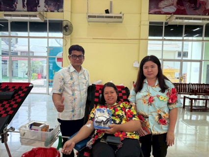 ไฟล์แนบ กปภ.สาขาพนมสารคามร่วมกับอำเภอพนมสารคาม ร่วมบริจาคโลหิต