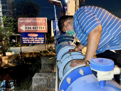 ไฟล์แนบ กปภ.สาขาสมุทรสาคร (พ) ลงพื้นที่สำรวจหาท่อแตก-ท่อรั่วในระบบจำหน่ายน้ำ (Step Test) บริเวณ DMA-18-คลองนา 2