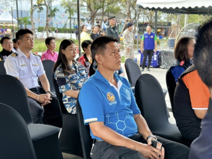 ไฟล์แนบ กปภ.สาขาสมุทรสาคร (พ) เข้าร่วมพิธีเปิดศูนย์ปฏิบัติการป้องกันและลดอุบัติเหตุทางถนนและทางน้ำ ช่วงเทศกาลสงกรานต์ พ.ศ. 2568 จังหวัดสมุทรสาคร