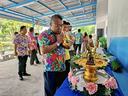 ไฟล์แนบ กปภ.สาขาสมุทรสาคร (พ) จัดกิจกรรมสรงน้ำพระ, พระแม่ธรณี และพิธีรดน้ำดำหัวขอพรผู้อาวุโสและผู้บริหาร เนื่องในเทศกาลสงกรานต์ 2568