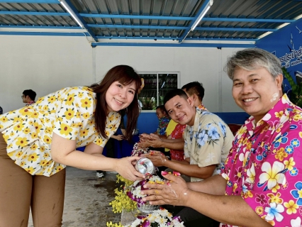 ไฟล์แนบ กปภ.สาขาสมุทรสาคร (พ) จัดกิจกรรมสรงน้ำพระ, พระแม่ธรณี และพิธีรดน้ำดำหัวขอพรผู้อาวุโสและผู้บริหาร เนื่องในเทศกาลสงกรานต์ 2568
