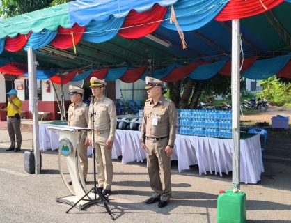 ไฟล์แนบ กปภ.สาขาขลุง มอบน้ำดื่มตราสัญลักษณ์ กปภ. จำนวน 1,200 ขวด ให้แก่เจ้าหน้าที่โครงการรณรงค์ป้องกันและลดอุบัติเหตุในช่วงเทศกาลสงกรานต์ พ.ศ.2568 (ช่วงระหว่างวันที่ 11-17 เมษายน 2568)