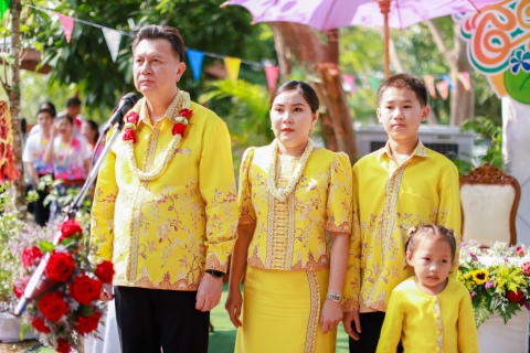 ไฟล์แนบ กปภ.สาขากำแพงเพชร ร่วมพิธีรดน้ำดำหัวผู้ว่าราชการจังหวัด เนื่องในเทศกาลสงกรานต์ "สงกรานต์บ้านฉัน สีสันแบบไทย" ประจำปี 2568