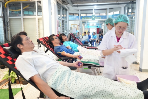 ไฟล์แนบ กปภ.ข.7 และ กปภ.สาขาในสังกัด ร่วมบริจาคโลหิต โครงการ 70 พรรษา 70 ล้านซีซี เฉลิมพระเกียรติสมเด็จพระกนิษฐาธิราชเจ้า กรมสมเด็จพระเทพรัตนราชสุดาฯ  สยามบรมราชกุมารี
