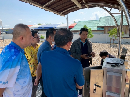 ไฟล์แนบ กปภ.สาขาอ้อมน้อย ร่วมทดสอบความเที่ยงตรงของมาตรวัดน้ำหลักและตรวจสอบแก้ไขมาตรวัดน้ำหลัก A สถานีจ่ายน้ำมหาชัย (SS3)