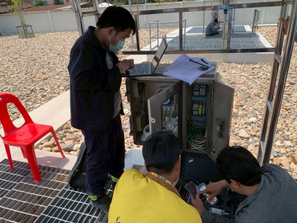ไฟล์แนบ กปภ.สาขาอ้อมน้อย ร่วมทดสอบความเที่ยงตรงของมาตรวัดน้ำหลักและตรวจสอบแก้ไขมาตรวัดน้ำหลัก A สถานีจ่ายน้ำมหาชัย (SS3)