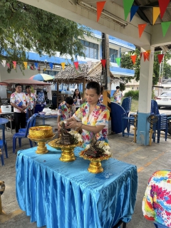 ไฟล์แนบ การประปาส่วนภูมิภาคสาขาบ้านโป่งจัดกิจกรรมสรงน้ำพระพุทธรูป สรงน้ำพระแม่ธรณี  เพื่อสืบสานประเพณีและวัฒนธรรมไทย เนื่องในเทศกาลมหาสงกรานต์ (ปีใหม่ไทย) ประจำปี 2568