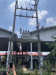 ไฟล์แนบ กรค.6 ลงพื้นที่ตรวจสอบหม้อแปลงไฟฟ้า กปภ.สาขาโพนทอง