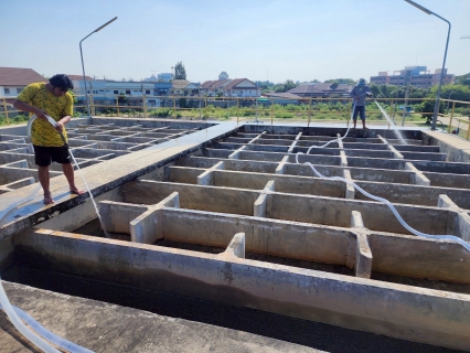 ไฟล์แนบ การประปาส่วนภูมิภาคสาขาบ้านโป่ง ดำเนินการล้างถังตกตะกอนสถานีผลิตน้ำปลักแรด ประจำเดือน เมษายน  2568