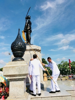 ไฟล์แนบ กปภ.สาขาวัฒนานคร ร่วมพิธีวันที่ระลึกคล้ายวันสวรรคต  "สมเด็จพระนเรศวรมหาราช"