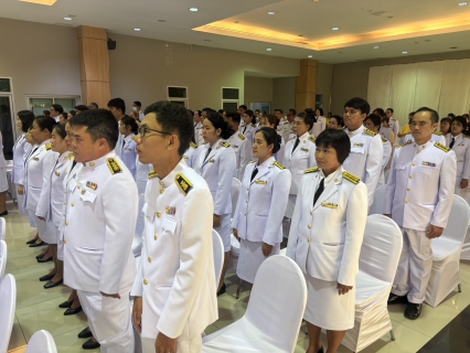 ไฟล์แนบ กปภ.สาขารังสิต(พ) เข้าร่วมพิธีวันที่ระลึกวันคล้ายวันสวรรคต "สมเด็จพระนเรศวรมหาราช"
