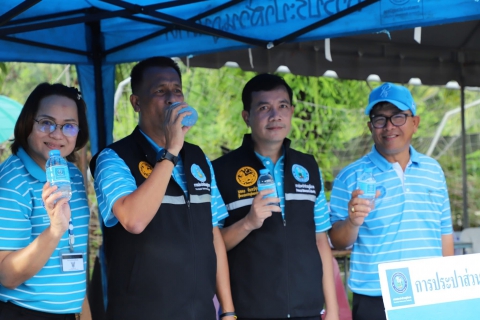 ไฟล์แนบ การประปาส่วนภูมิภาคสาขาท้ายเหมืองเข้าร่วมต้อนรับนางสาวซาบีดา ไทยเศรษฐ์ รัฐมนตรีช่วยว่าการกระทรวงมหาดไทย ประธานเปิดงานเมาลิดกลางตำบลหล่อยูง 