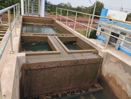 ไฟล์แนบ กปภ.สาขาจัตุรัส ดำเนินการล้างถังตกตะกอน