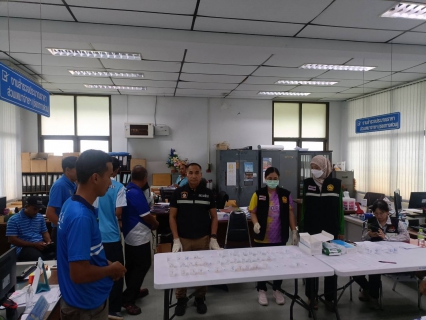 ไฟล์แนบ กปภ.สาขานราธิวาส ให้การต้อนรับคณะทำงานจากสำนักงานสวัสดิการและคุ้มครองแรงงานจังหวัดนราธิวาส โอกาสเข้าตรวจสารเสพติดพนักงานและลูกจ้างในสังกัด ตามมาตรฐานป้องกันและแก้ไขปัญหายาเสพติดในสถานประกอบกิจการ (มยส.)